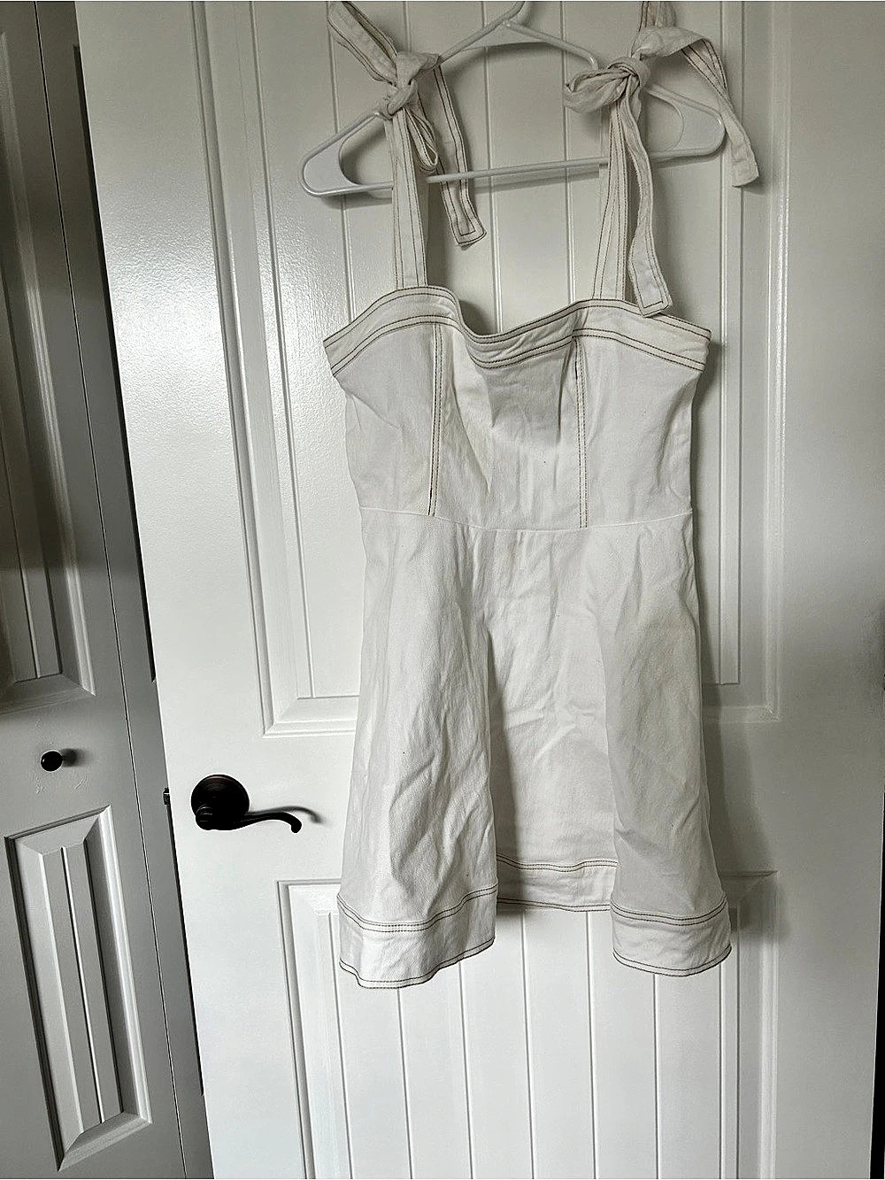 FLying Tomato White Mini Dress Size Large